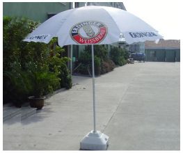 Umbrella for beer promotion 