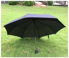 Compact 3 fold umbrella